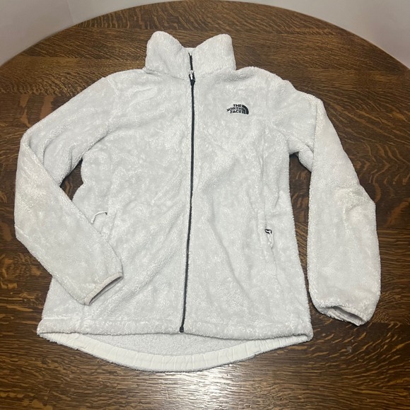 The North Face Jackets & Blazers - The North Face Osito Fleece Jacket Womens Small White Full Zip NF0A3XBD